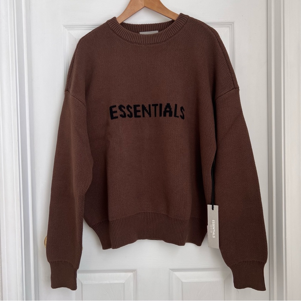 Fear of God ESSENTIALS Knit Sweater - Small